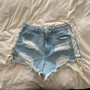 Jean shorts